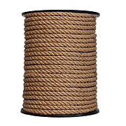Канат крученый джутовый 3 пряди d14 мм 100 м МДС