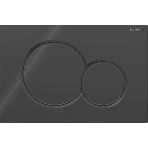 Клавиша смыва для инсталляций Geberit Sigma 01 черная (115.770.DW.5)