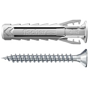 Дюбель распорный Fischer SX PLUS 8x40 мм нейлон с шурупом (10 шт.)