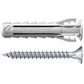 Дюбель распорный Fischer SX PLUS 8x40 мм нейлон с шурупом (10 шт.) Дюбель распорный Fischer SX PLUS 8x40 мм нейлон с шурупом (10 шт.)