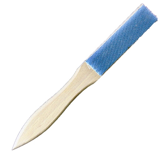 Щетка для чистки напильников Osborn металлическая 240 мм с деревянной ручкой