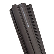 Трубка термоусадочная EKF PROxima ТУТ нг 60/30 мм 1 м черная (25 шт.)