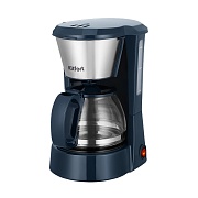 Кофеварка капельная Kitfort КТ-7376 синяя Кофеварка капельная Kitfort КТ-7376 синяя