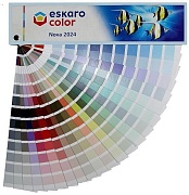 Веер колеровочный Eskaro NOVA 2024