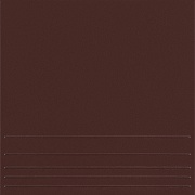 Керамогранит Клинкерная ступень Керамин Амстердам 4 коричневая 298x298x8 мм (15 шт.=1,33 кв.м)