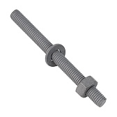 Инъекционная шпилька для химического анкера 10х110 мм Hard-Fix (10 шт.) Инъекционная шпилька для химического анкера 10х110 мм Hard-Fix (10 шт.)
