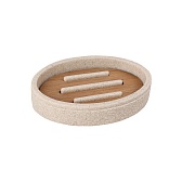 Мыльница для ванной Zenfort Дюна настольная полирезин бежевая (106556) Мыльница для ванной Zenfort Дюна настольная полирезин бежевая (106556)