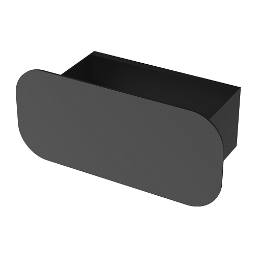 Полка для ванной Flow Radius 200х92х90 мм металл черная (Fl-ra-m20-ч) Полка для ванной Flow Radius 200х92х90 мм металл черная (Fl-ra-m20-ч)