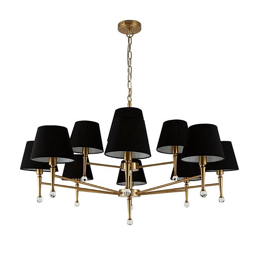 Люстра потолочная Freya Rosemary E14 480 Вт 32 кв.м (FR5190PL-12BS)