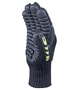 Перчатки 7 нитей неопреновое покрытие виброзащитные Delta Plus черные 10 (XL) (VV904JA10)