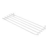 Сушилка для белья настенная Ника 6 м 1145х450х160 мм белая Сушилка для белья настенная Ника 6 м 1145х450х160 мм белая