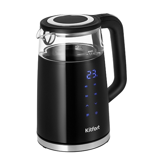 Электрический чайник Kitfort КТ-6611 1,7 л черный Электрический чайник Kitfort КТ-6611 1,7 л черный