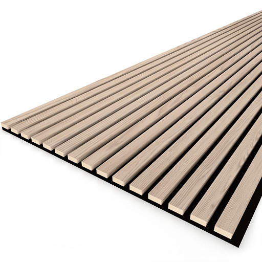 Панель акустическая 600х2780х9 мм Stella Comfort Light дуб снежный 1,67 кв.м (ЦБ-00016290)