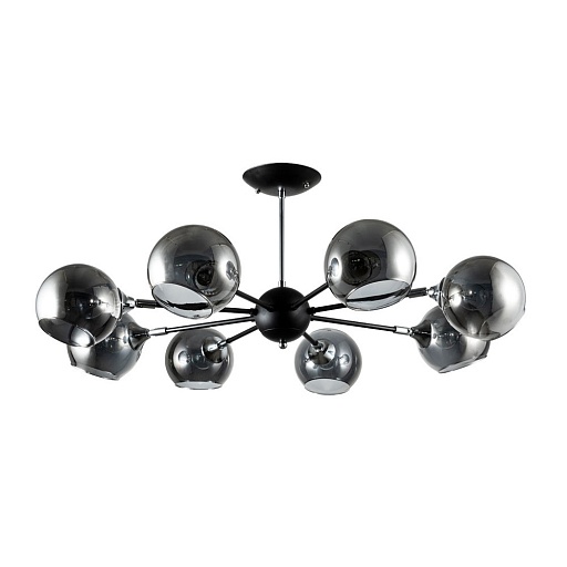 Люстра подвесная Arte Lamp Lagos E27 480 Вт 18 кв.м (A2708PL-8BK)