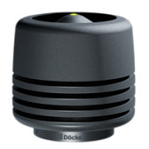 Docke PREMIUM/ Выход вентиляционный ИЗЛ-125/700/ Колпак/ Чёрный