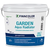 Эмаль для радиаторов Finncolor Garden Aqua Radiator база C бесцветная глянцевая акриловая 2,7 л Эмаль для радиаторов Finncolor Garden Aqua Radiator база C бесцветная глянцевая акриловая 2,7 л