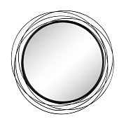 Зеркало настенное Castilla 600х600 мм черное