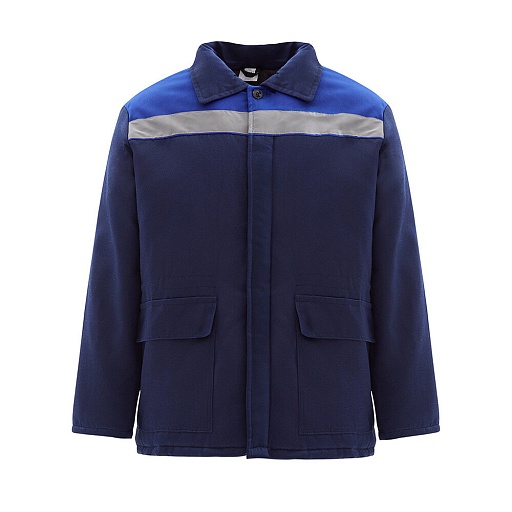 Куртка рабочая утепленная Север 48-50 рост 170-176 см темно-синяя/васильковая Куртка рабочая утепленная Север 48-50 рост 170-176 см темно-синяя/васильковая