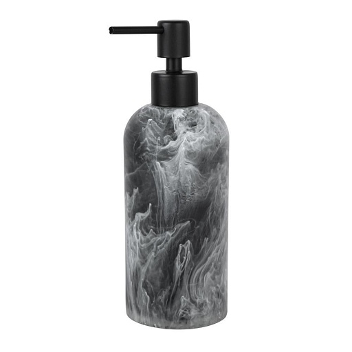 Дозатор для мыла WasserKraft Neime настольный полирезин черный/белый (K-1999) Дозатор для мыла WasserKraft Neime настольный полирезин черный/белый (K-1999)