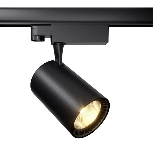 Светодиодный трековый светильник трехфазный Maytoni Technical Vuoro Trinity 3000К 20 Вт черный (TR029-3-20W3K-M-B)