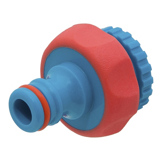 Штуцер 1/2-3/4 для соединения шлангов MPF внутренняя резьба пластиковый (ДС.071284)