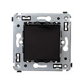 Выключатель DKC Avanti одноклавишный встраиваемый черный (3924853) Выключатель DKC Avanti одноклавишный встраиваемый черный (3924853)