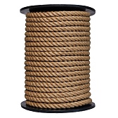 Канат крученый джутовый 3 пряди d16 мм 70 м МДС