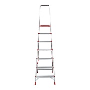 Стремянка алюминиевая 8 ступеней 80-130 мм 1,73 м Новая высота Стремянка алюминиевая 8 ступеней 80-130 мм 1,73 м Новая высота