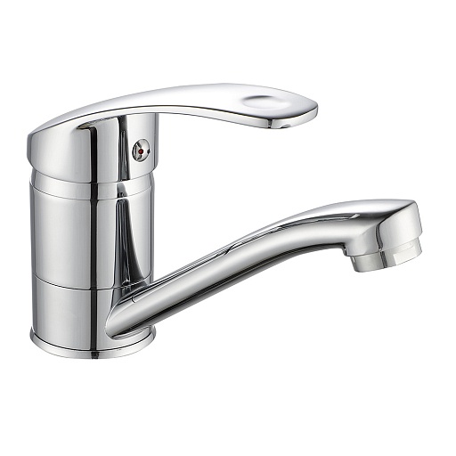 Смеситель для кухни и раковины Corsa Deco Wave L хром однорычажный с поворотным изливом (1010675) Смеситель для кухни и раковины Corsa Deco Wave L хром однорычажный с поворотным изливом (1010675)