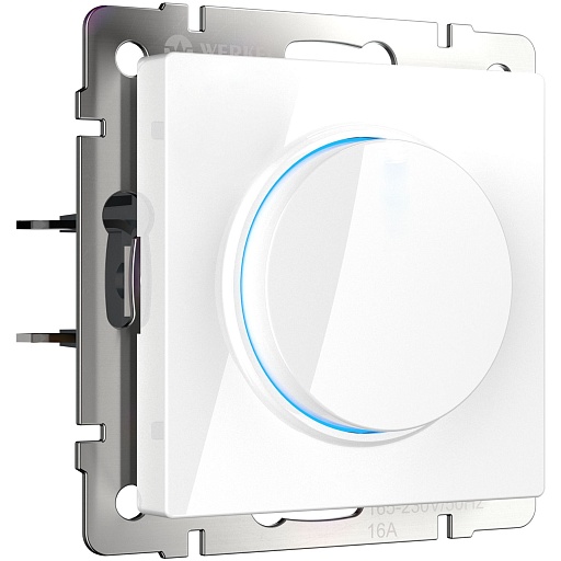 Диммер Werkel встраиваемый белый поворотно-нажимной с подсветкой (a051137) Диммер Werkel встраиваемый белый поворотно-нажимной с подсветкой (a051137)