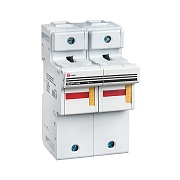 Предохранитель-разъединитель EKF PROxima 2P 125А 50 кА 500 В на DIN-рейку с индикацией (pr-22-58-2)