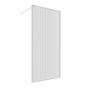 Душевая перегородка RGW WA 08 хром 120х195 см стекло рифленое 8 мм