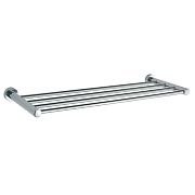 Полка для ванной WasserKraft Donau K-9400 210х650х45 мм металл хром (K-9411)