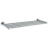 Полка для ванной WasserKraft Donau K-9400 210х650х45 мм металл хром (K-9411)