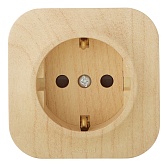 Розетка Legrand Quteo накладная дерево (782280) Розетка Legrand Quteo накладная дерево (782280)