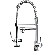 Смеситель для кухни профессиональный Профсан хром (104-39)