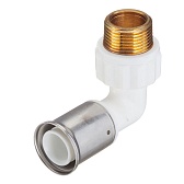Угол Henco (5PKW-3206) 32(пресс) х 1 НР(ш) белый PVDF Угол Henco (5PKW-3206) 32(пресс) х 1 НР(ш) белый PVDF