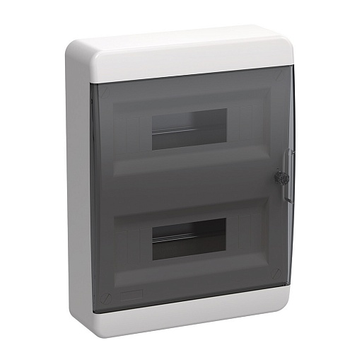 Щит распределительный навесной IEK Tekfor ЩРН-П-24 пластиковый IP41 385х290х102 мм 24 модуля прозрачная дверь Щит распределительный навесной IEK Tekfor ЩРН-П-24 пластиковый IP41 385х290х102 мм 24 модуля прозрачная дверь