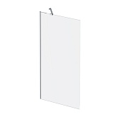 Шторка на ванну неподвижная 80х140х0,8 см профиль хром AM.PM Gem (W90BS-080-140CM)