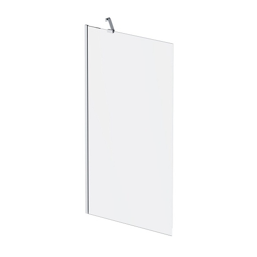 Шторка на ванну неподвижная 80х140х0,8 см профиль хром AM.PM Gem (W90BS-080-140CT)