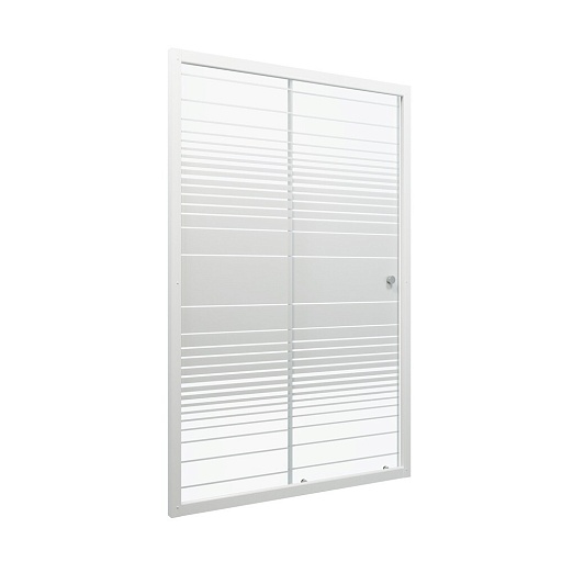 Душевая дверь Triton Слайд стекло с узором 100х185 см профиль белый 4 мм раздвижная (Щ0000038519) Душевая дверь Triton Слайд стекло с узором 100х185 см профиль белый 4 мм раздвижная (Щ0000038519)