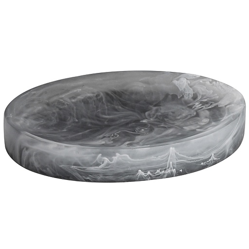 Мыльница для ванной WasserKraft K-1900 настольная полирезин черно-белая (K-1929) Мыльница для ванной WasserKraft K-1900 настольная полирезин черно-белая (K-1929)