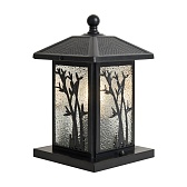 Светильник садово-парковый Voltega Saga черный 245 мм E27 40 Вт IP44 (VGL7218FL-01B)