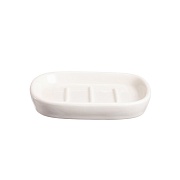 Мыльница для ванной Fora Creamy настольная керамика бежевая (FOR-CREAM036)