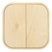Переключатель Legrand Quteo 782266 двухклавишный на 2 направления открытая установка девево IP20 Переключатель Legrand Quteo 782266 двухклавишный на 2 направления открытая установка девево IP20