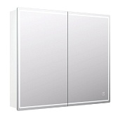 Зеркальный шкаф VIGO Geometry 800х800 мм с подсветкой с сенсорным включением Зеркальный шкаф VIGO Geometry 800х800 мм с подсветкой с сенсорным включением