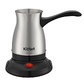 Кофеварка турка электрическая Kitfort КТ-7131 черная/серебро Кофеварка турка электрическая Kitfort КТ-7131 черная/серебро