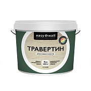 Декоративное покрытие Bayramix Easy Wall Травертин белая 15 кг