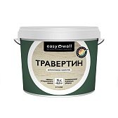 Декоративное покрытие Bayramix Easy Wall Травертин белая 15 кг