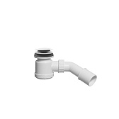 Сифон для душевого поддона McAlpine 1 1/2х40/50 мм регулируемый слив d40-55 мм с выпуском d70 мм с соединением 40/50 мм (MRS2CL-WH) Сифон для душевого поддона McAlpine 1 1/2х40/50 мм регулируемый слив d40-55 мм с выпуском d70 мм с соединением 40/50 мм (MRS2CL-WH)